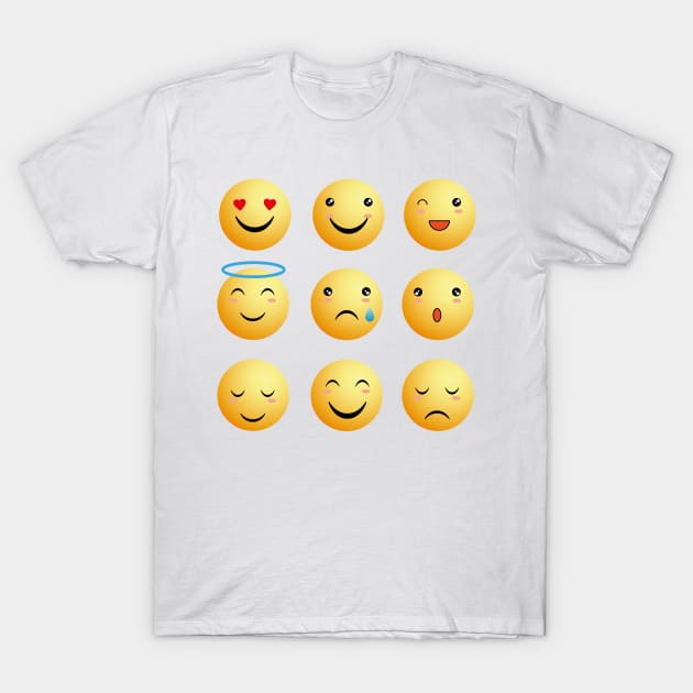 Emoji 1 T-Shirt by grafart